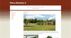 Desktop Screenshot of fincasantagueda.co